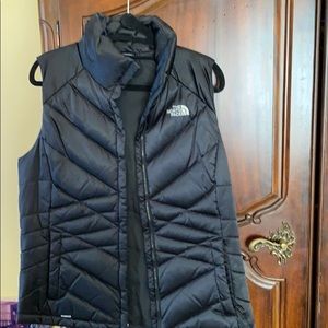 Authentic Black North Face Vest